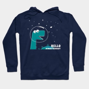 Cute Astronaut dinosaur. Hoodie